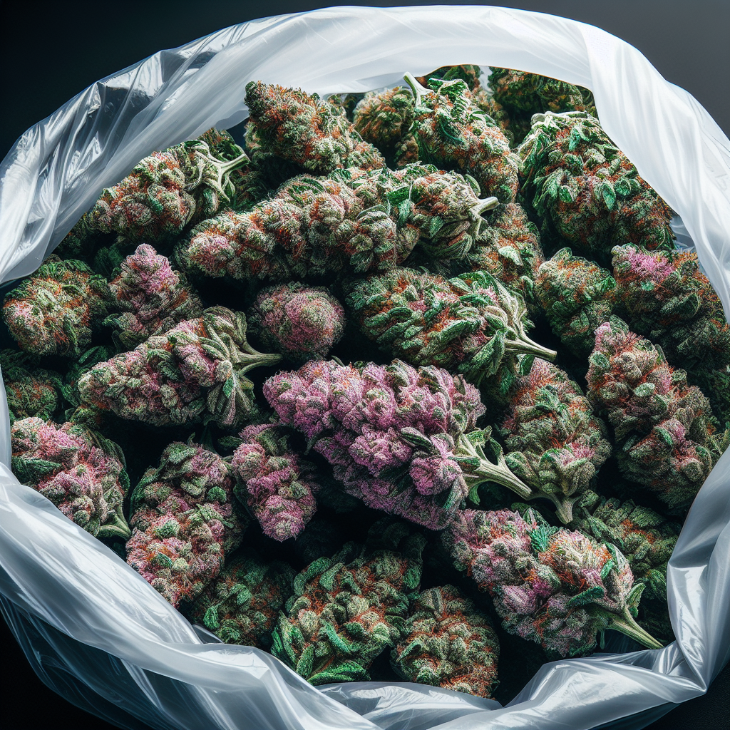 Pink Kush Mints Big Bag O’ Buds:
  The Perfect Balance of Flavor and Potency