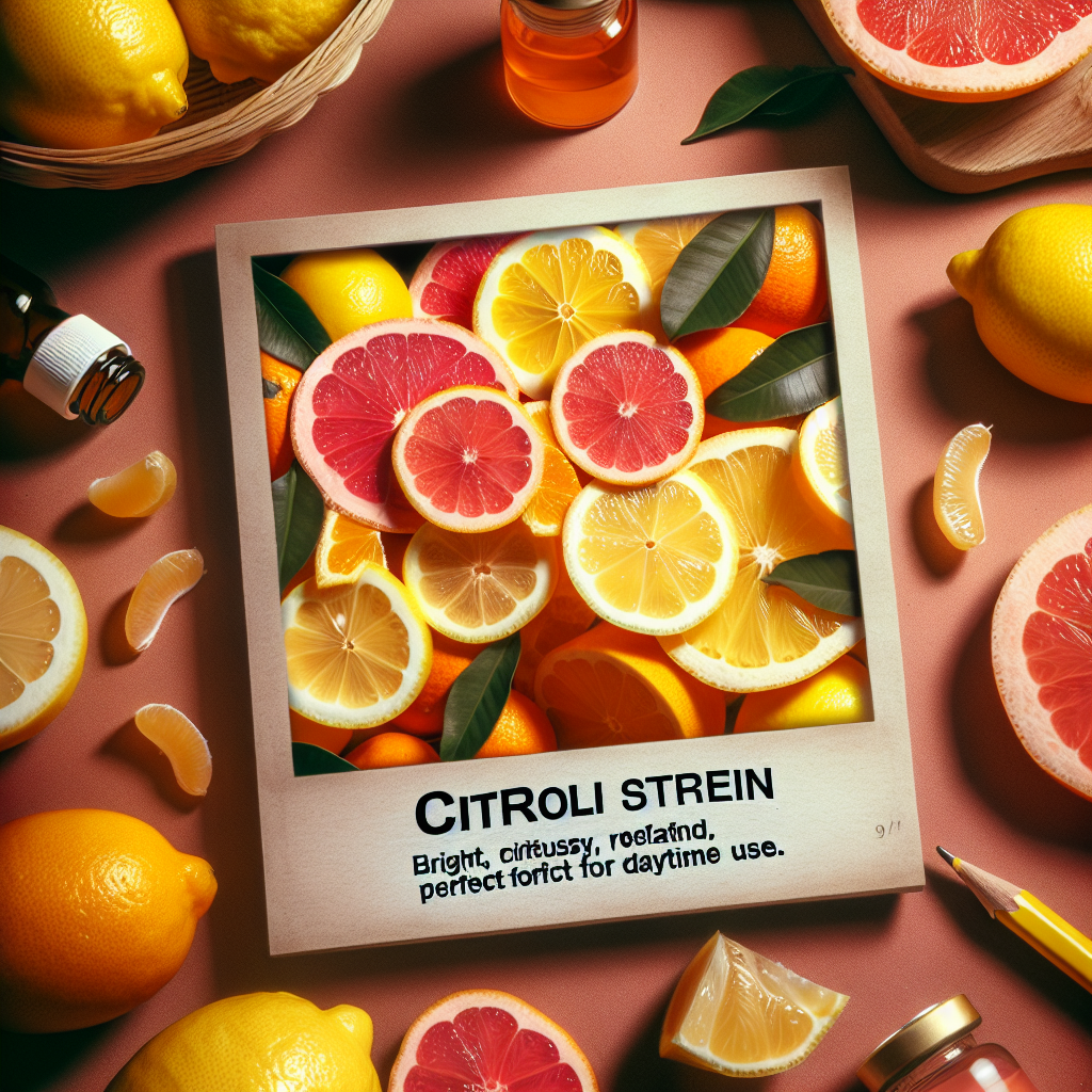 Citroli Strain: Bright, Citrusy, and Perfect for Daytime Use