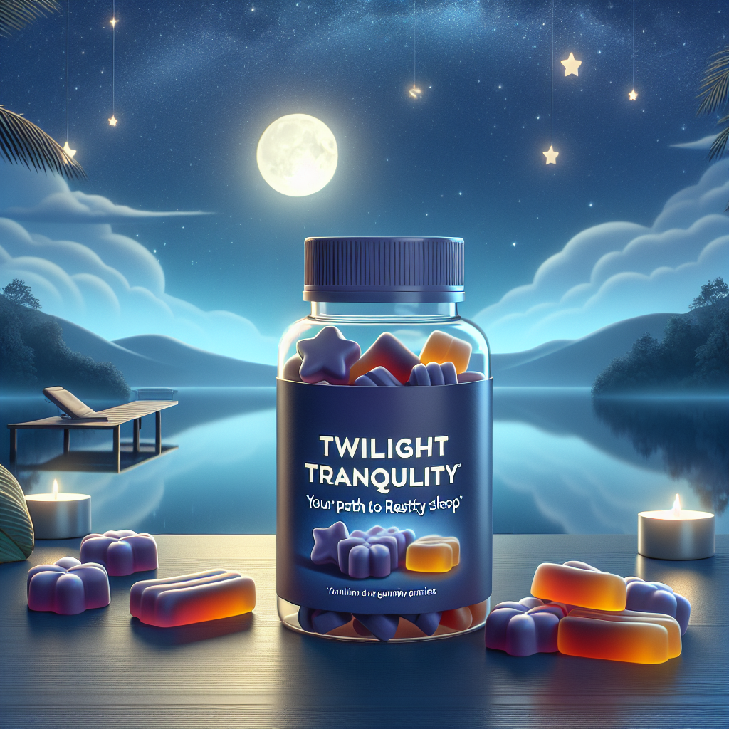 Twilight Tranquility Gummies: Your Path to Restful Sleep