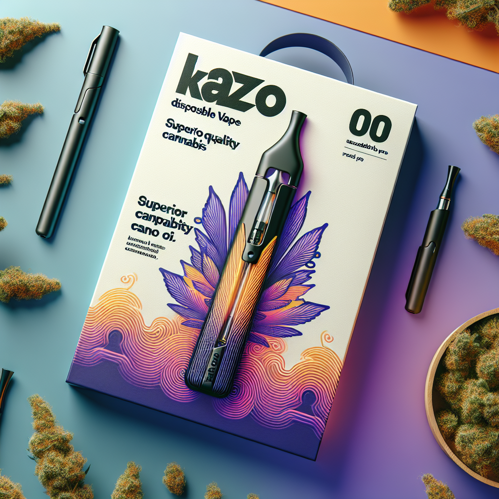 Kazoo Disposable Vape – The Ultimate Convenient Cannabis Experience at Ashario Cannabis