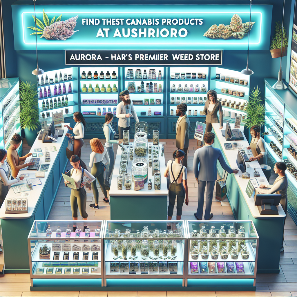 Find the Best Cannabis Products at Ashario – Aurora’s Premier Weed Store