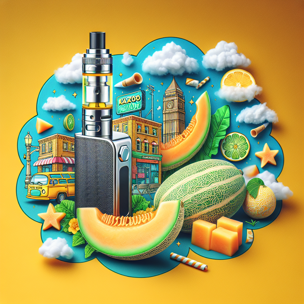 Kazoo Melon Monroe Vape: The Sweet
  and Smooth Vaping Experience