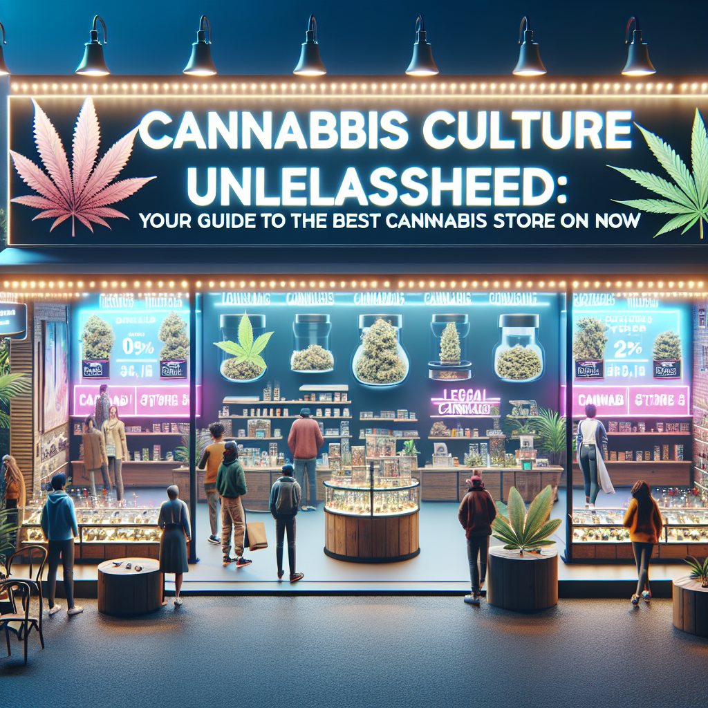 Cannabis Culture Unleashed: Your Guide to the Best Weed Stores Open Now