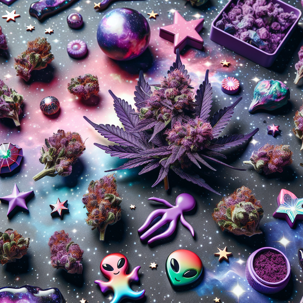 Larry the Purple Alien Strain: A Galactic Cannabis Adventure