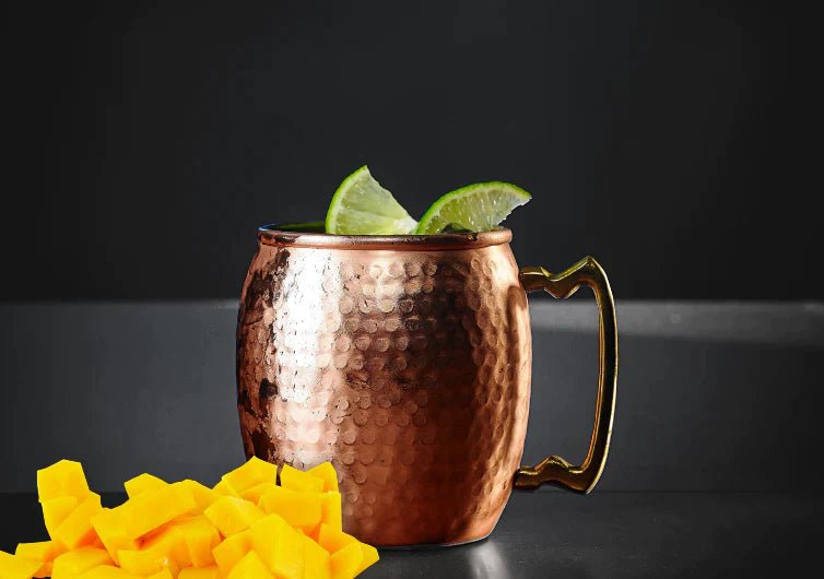 Savor the refreshing taste of summer with our infused mango mule mocktail, a delightful alcohol-free twist on the classic cocktail.