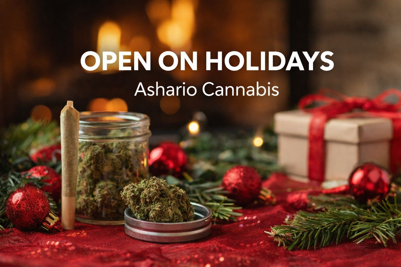 Cannabis Store Open on Holidays