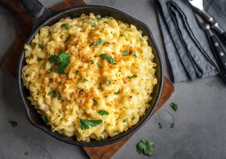 Indulge in a gourmet twist on a classic comfort food favorite with our cannabis truffle mac & cheese recipe.