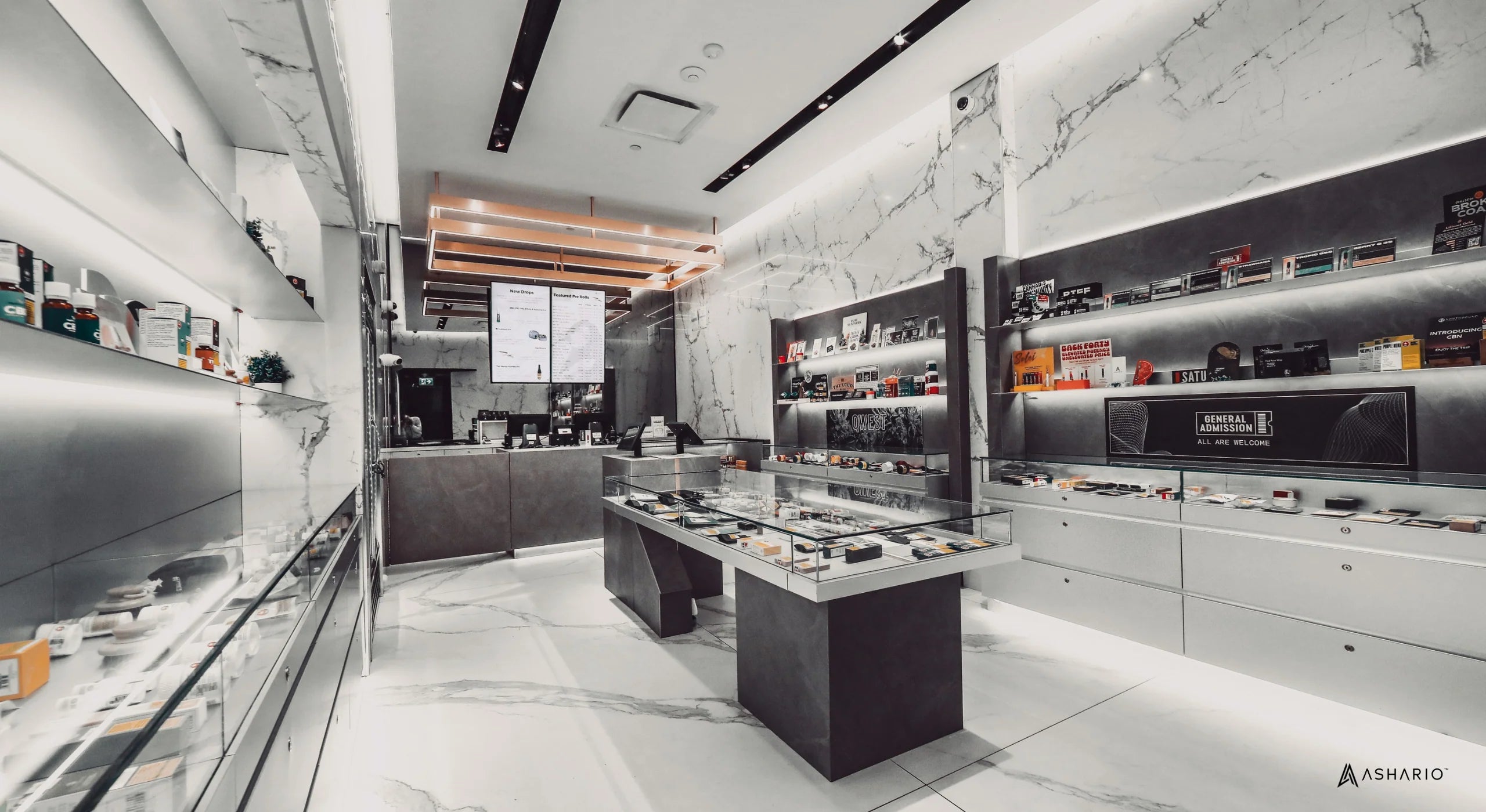 Interior of the Best Cannabis Dispensary in North York and Aurora